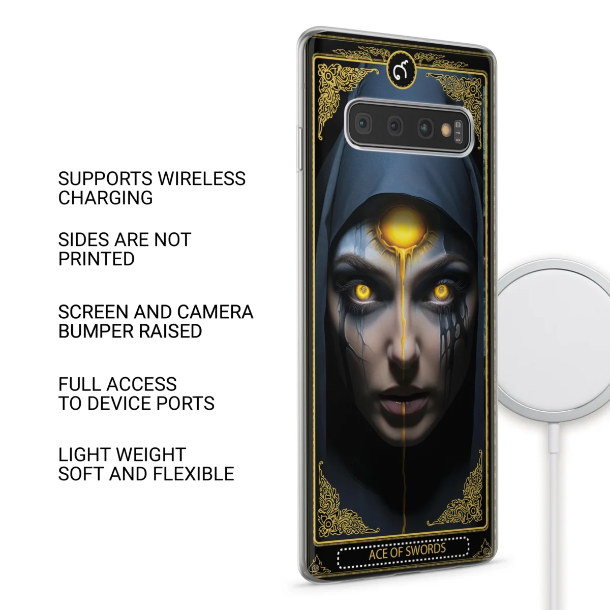ACE of Swords︱Tarot Card Phone case SIDE IMAGE copy