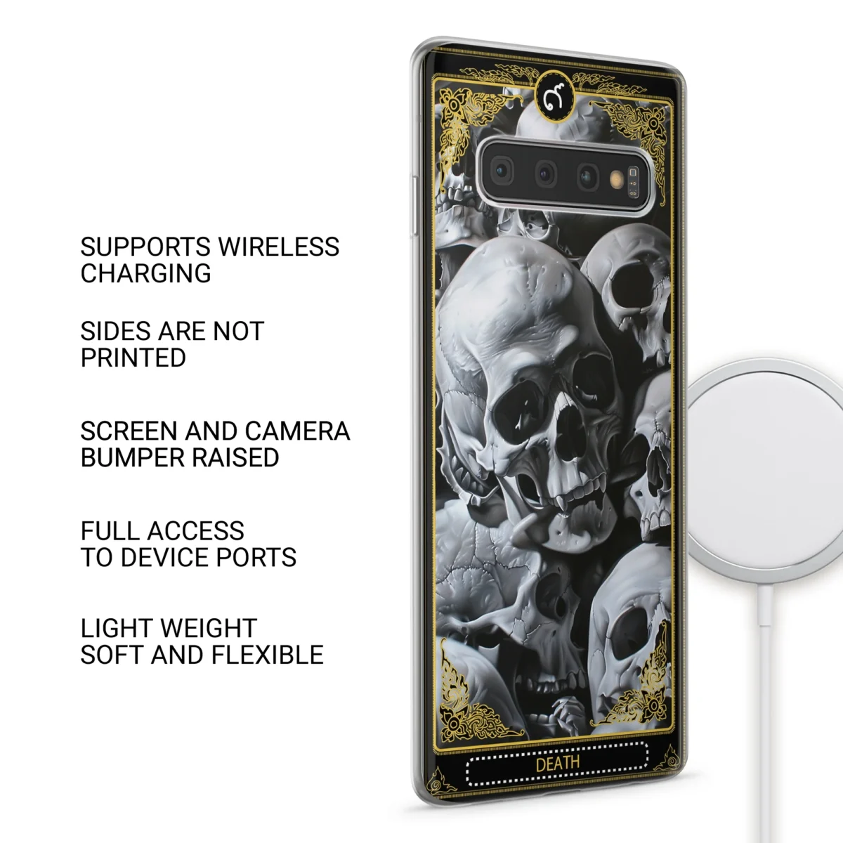 Death︱Tarot Card Phone case SIDE IMAGE copy