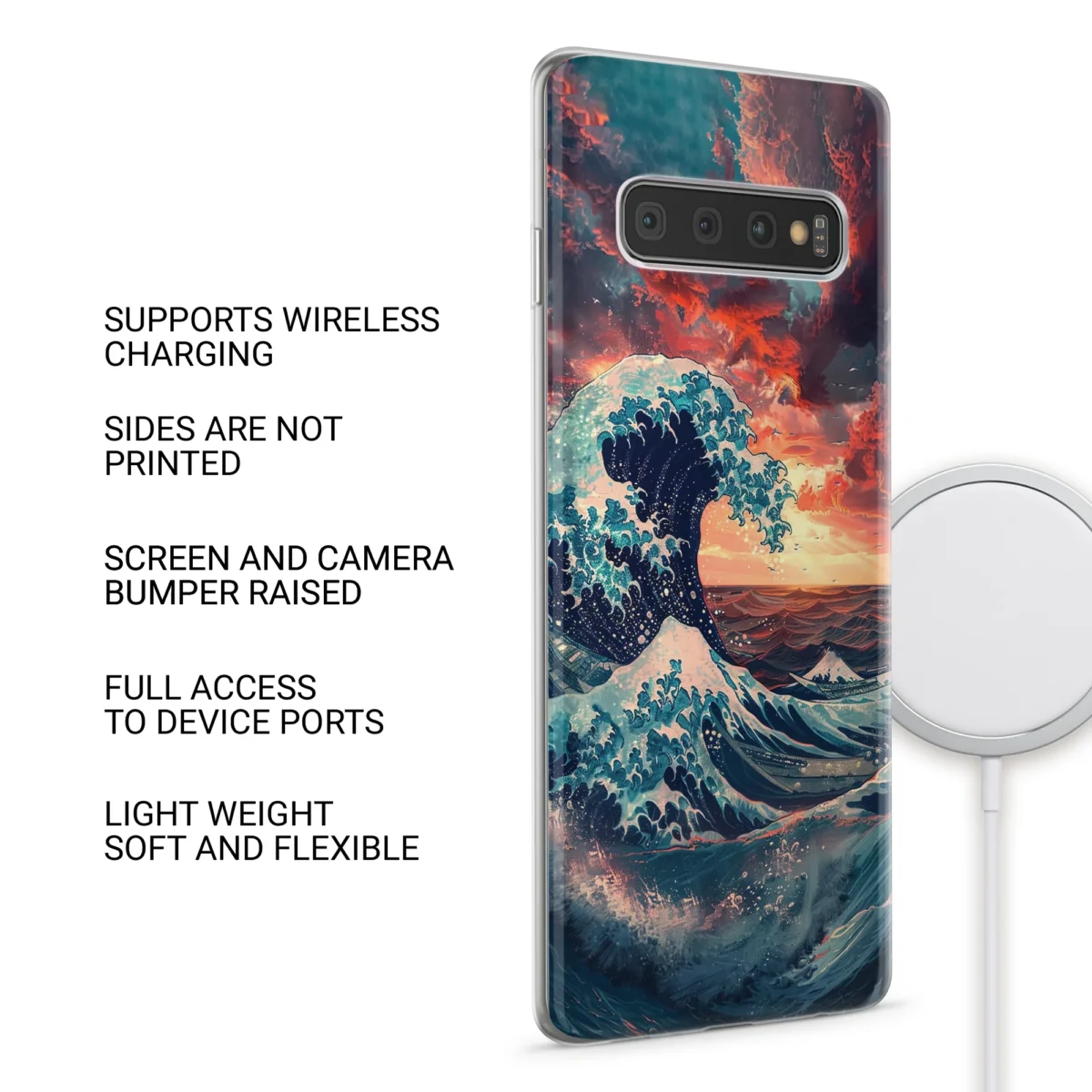Japanese Kanagawa︱Wave Phone case SIDE IMAGE copy