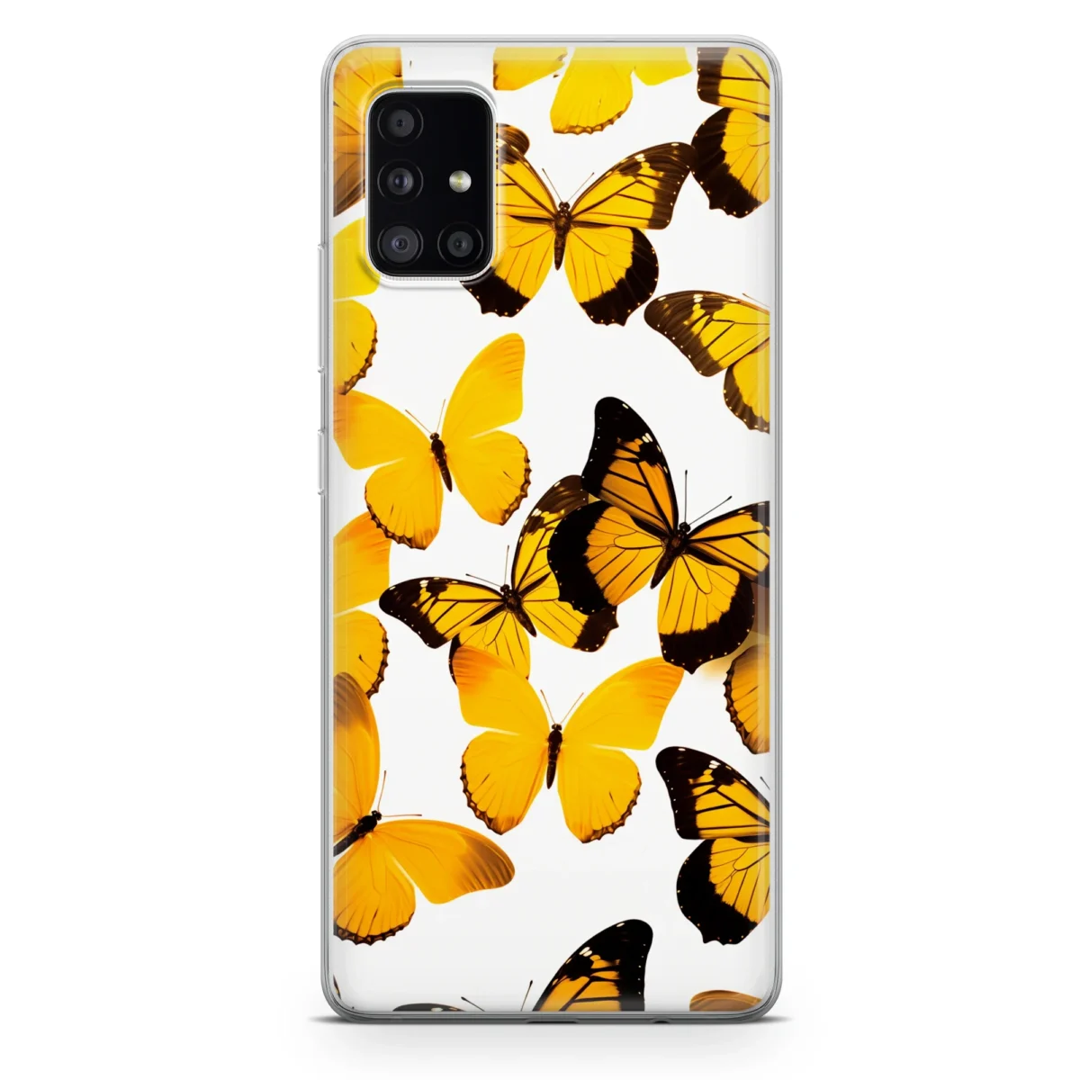 Yellow︱Butterfly Phone case Samsung Main copy