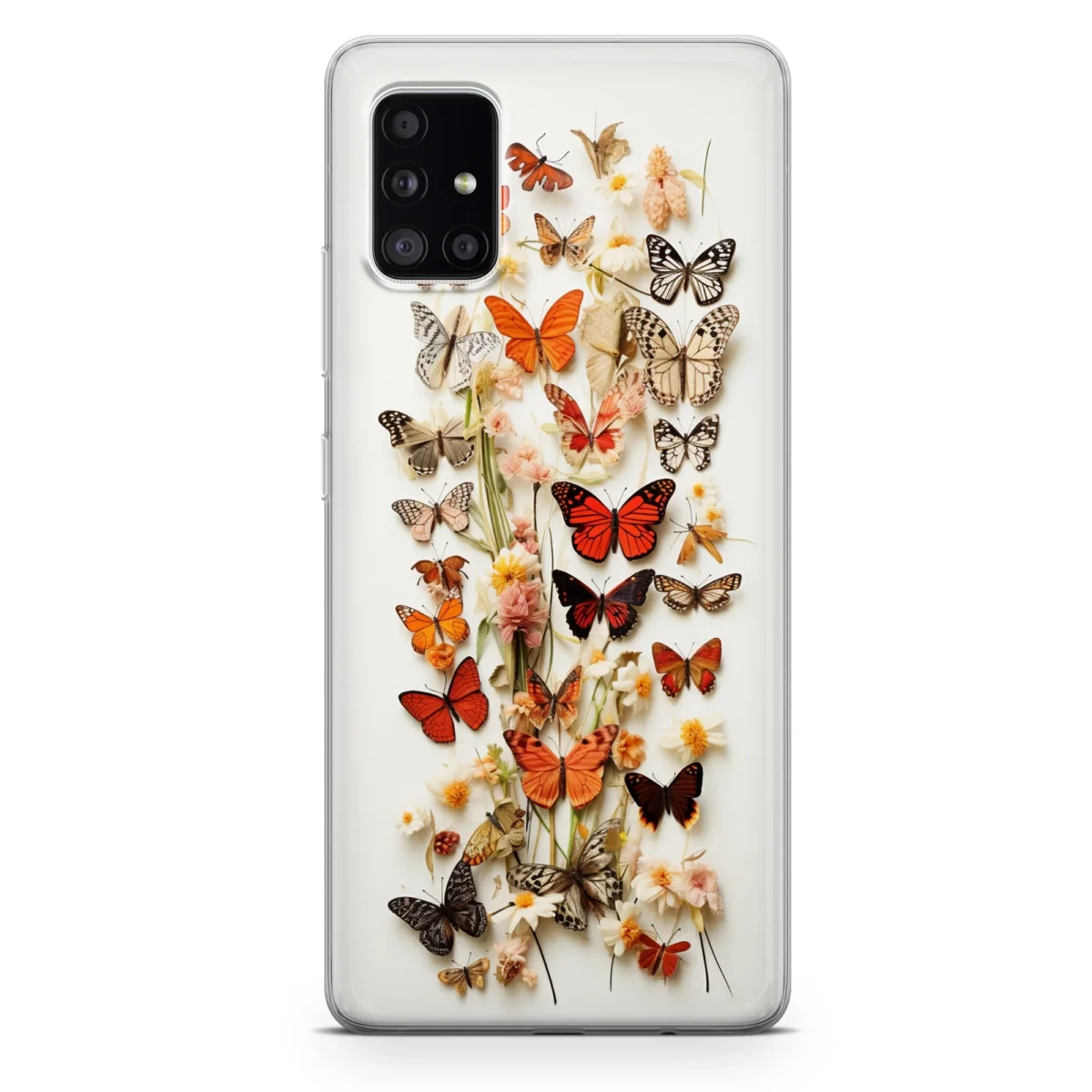 Cute Colorfull Minimalistic︱Butterfly Phone case Samsung Main copy
