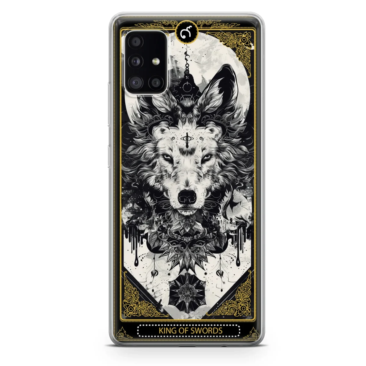 King of Swords︱Tarot Card Phone case Samsung Main copy
