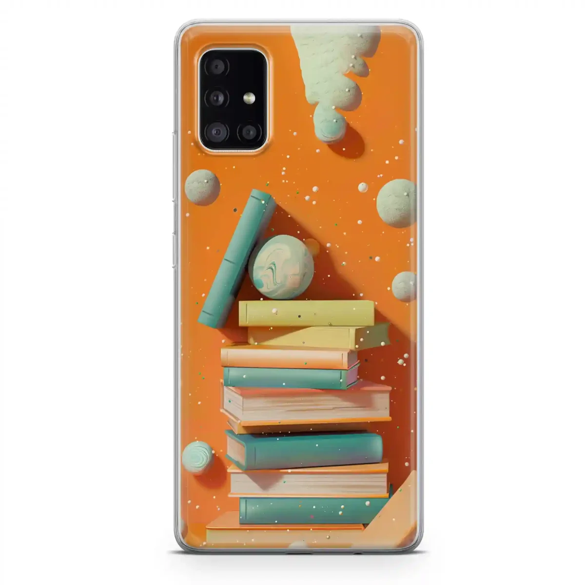Orange︱Book Phone case Samsung Main copy