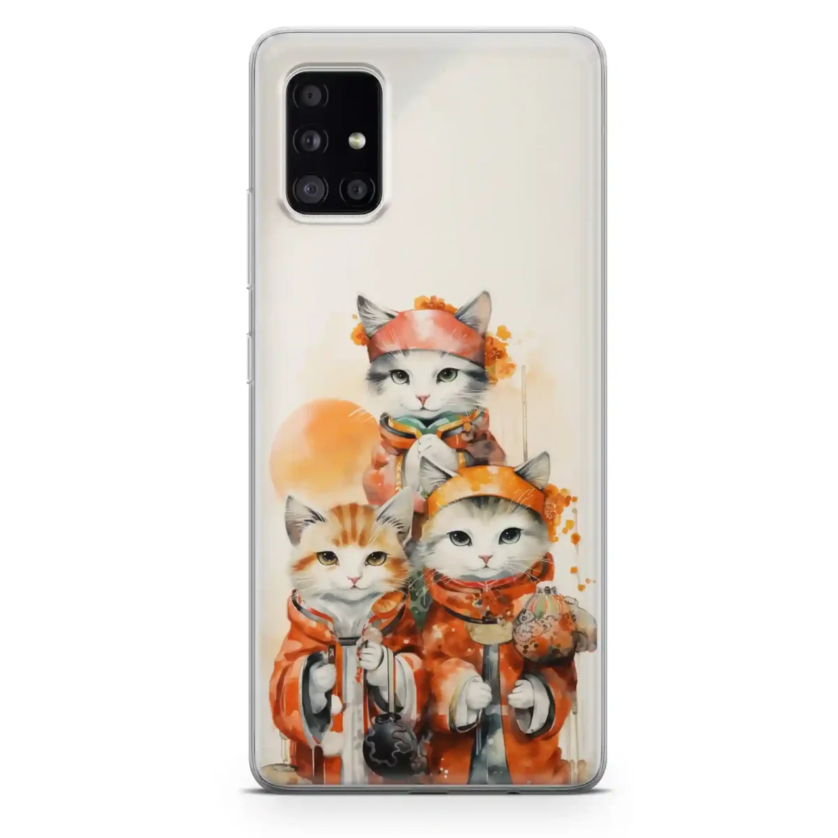 Cute kung Fu style︱Cat Phone case Samsung Main copy