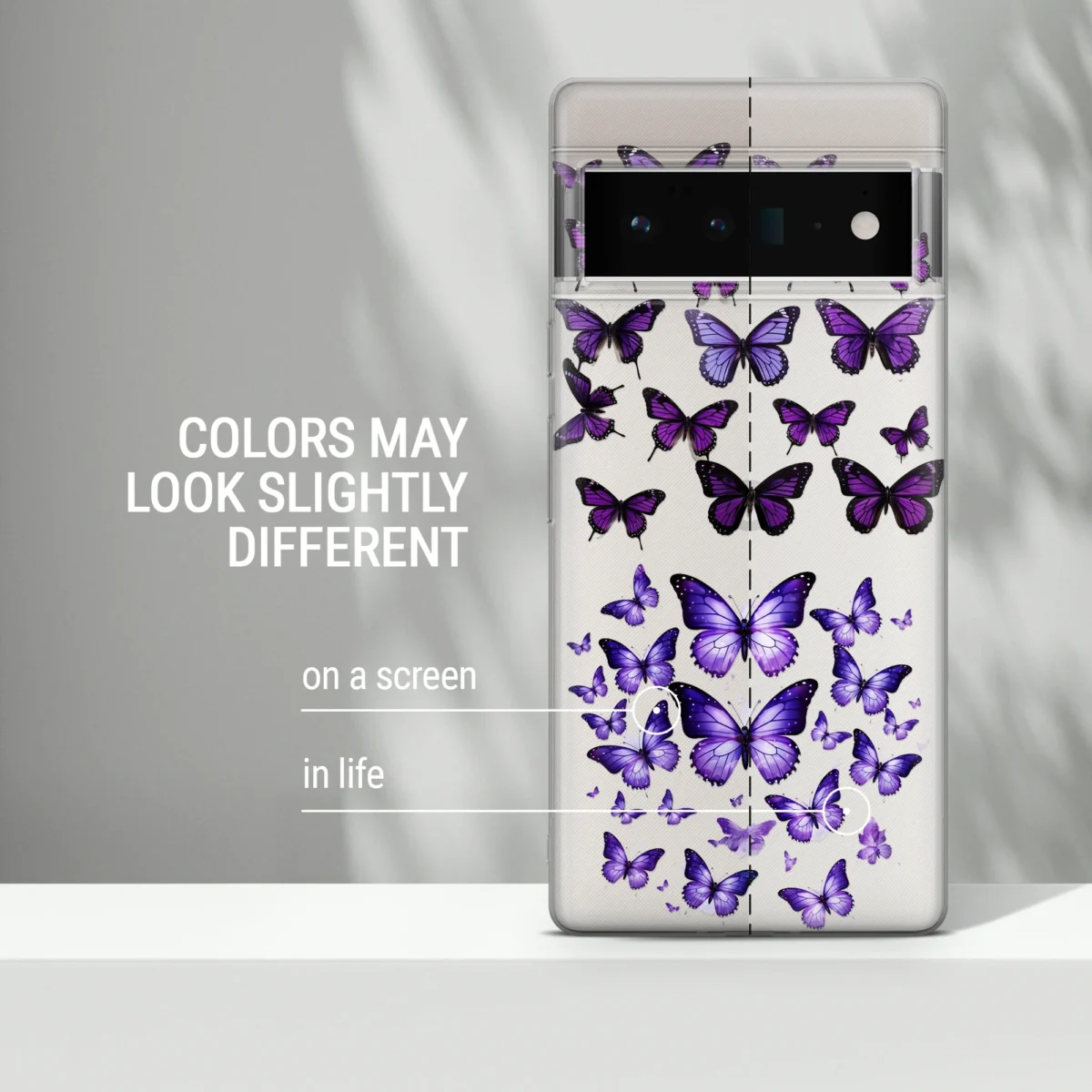 Clear Purple︱Butterfly Phone case Second copy