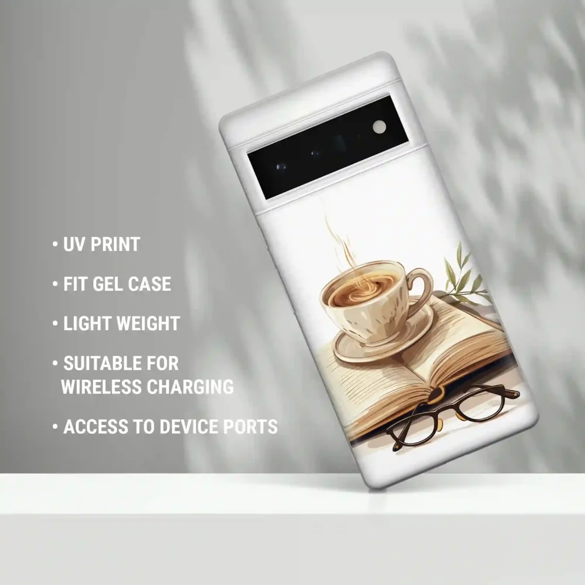 Coffee Lovers Boho︱Book Phone case Three copy