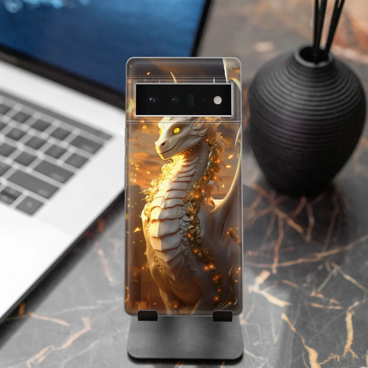 White︱Drogan Phone case seven copy