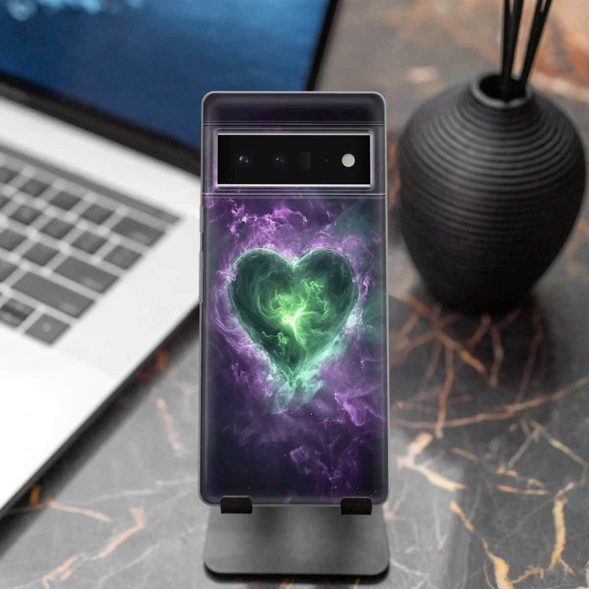 Blue purple grey green︱Heart Phone case seven copy