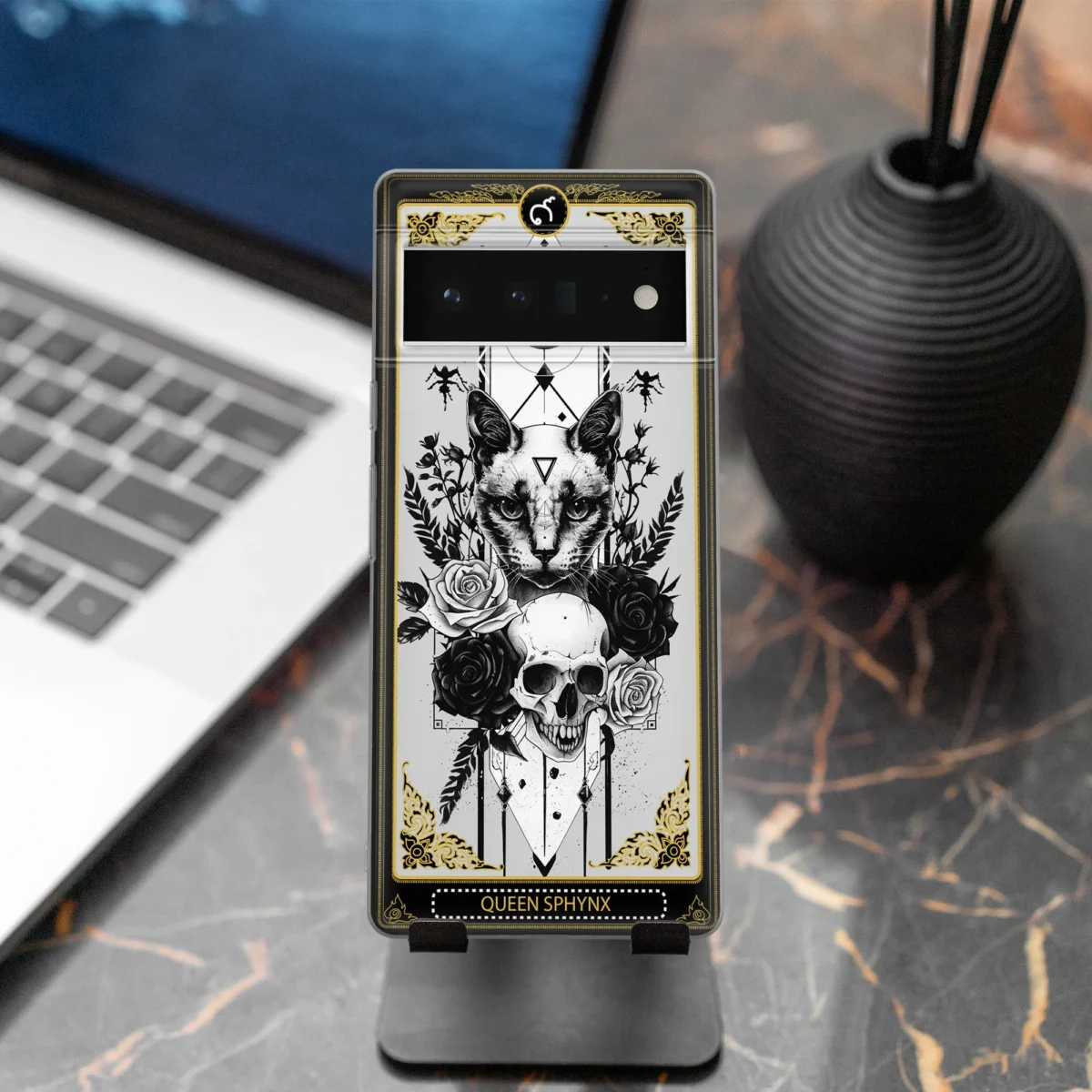 Queen Sphynx︱Tarot Card Phone case seven copy