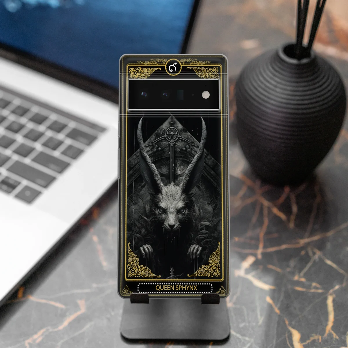 Queen Sphynx︱Tarot Card Phone case seven copy