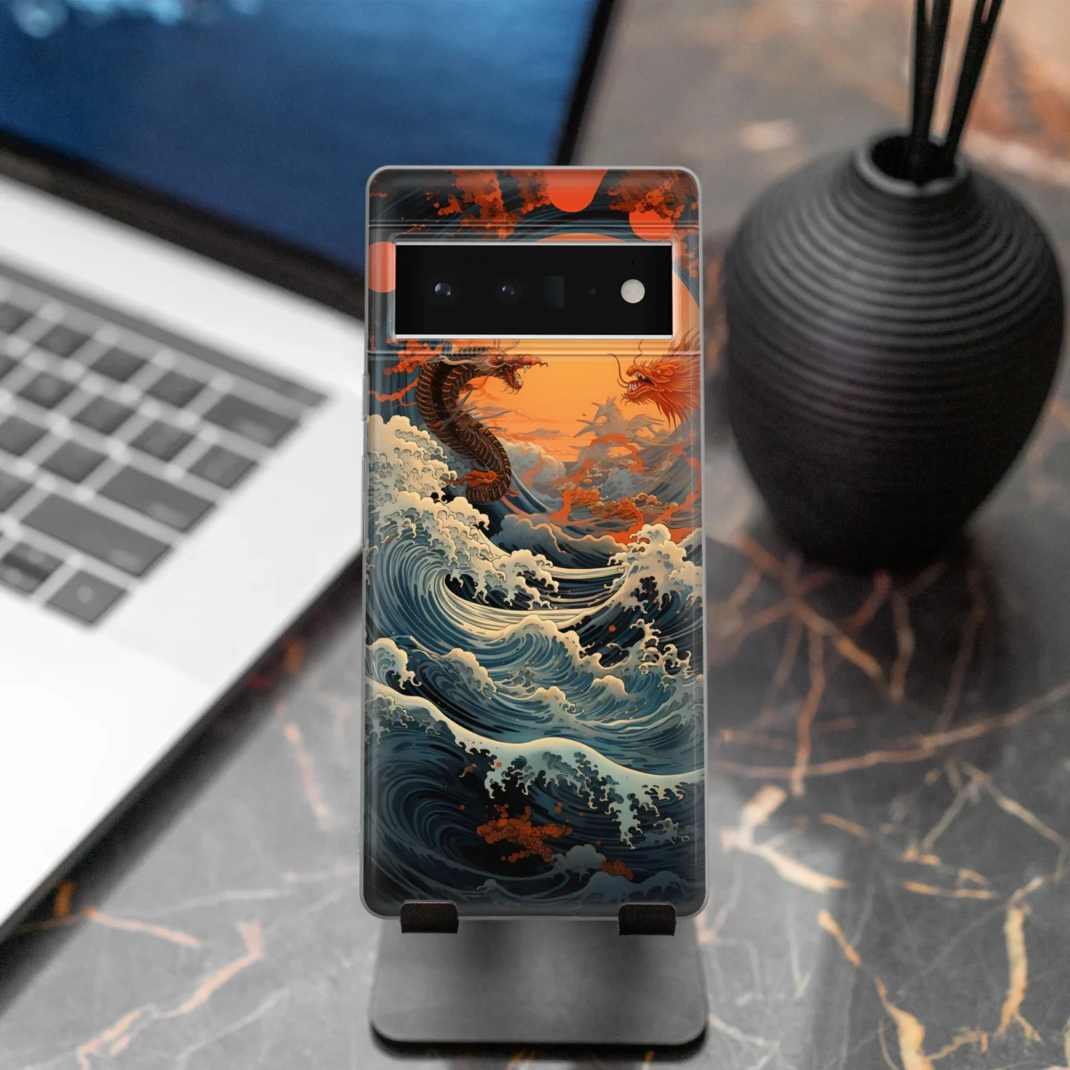 Abstract︱Wave Phone case seven copy