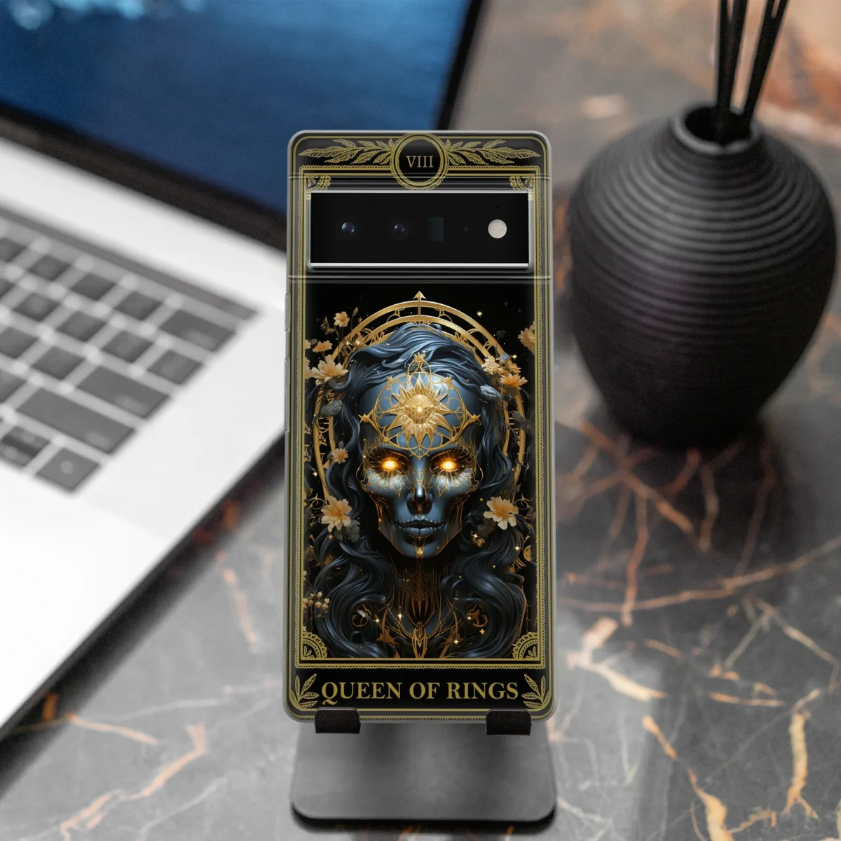 Queen of Rings︱Tarot Card Phone case seven copy