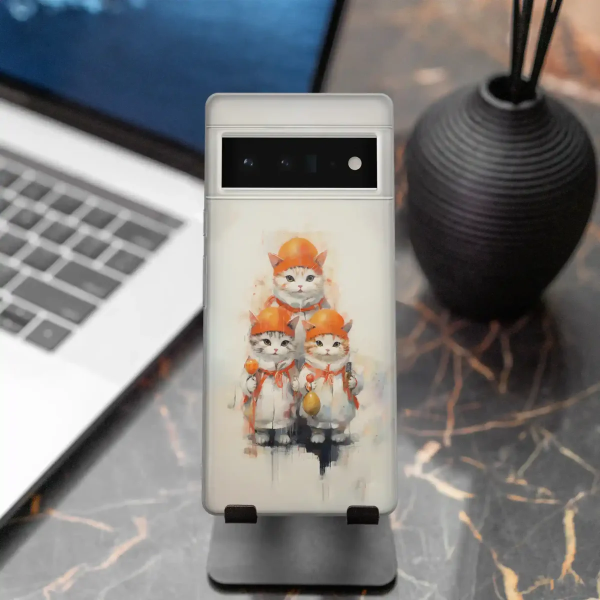 Cute kung Fu style︱Cat Phone case seven copy