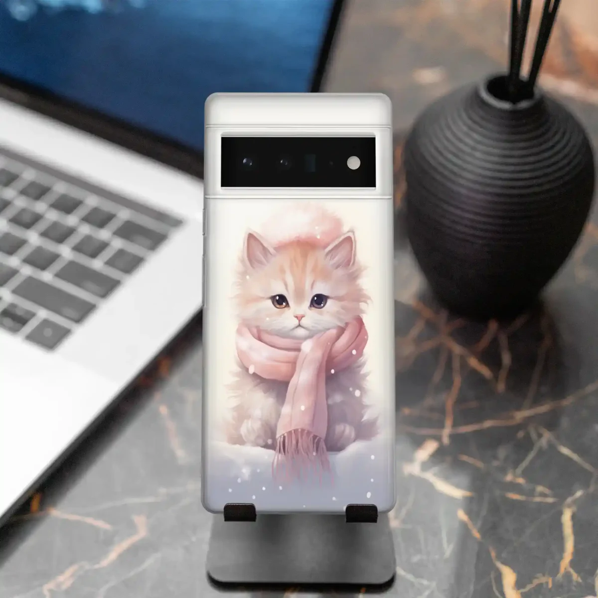 Little Cute snow︱Cat Phone case seven copy