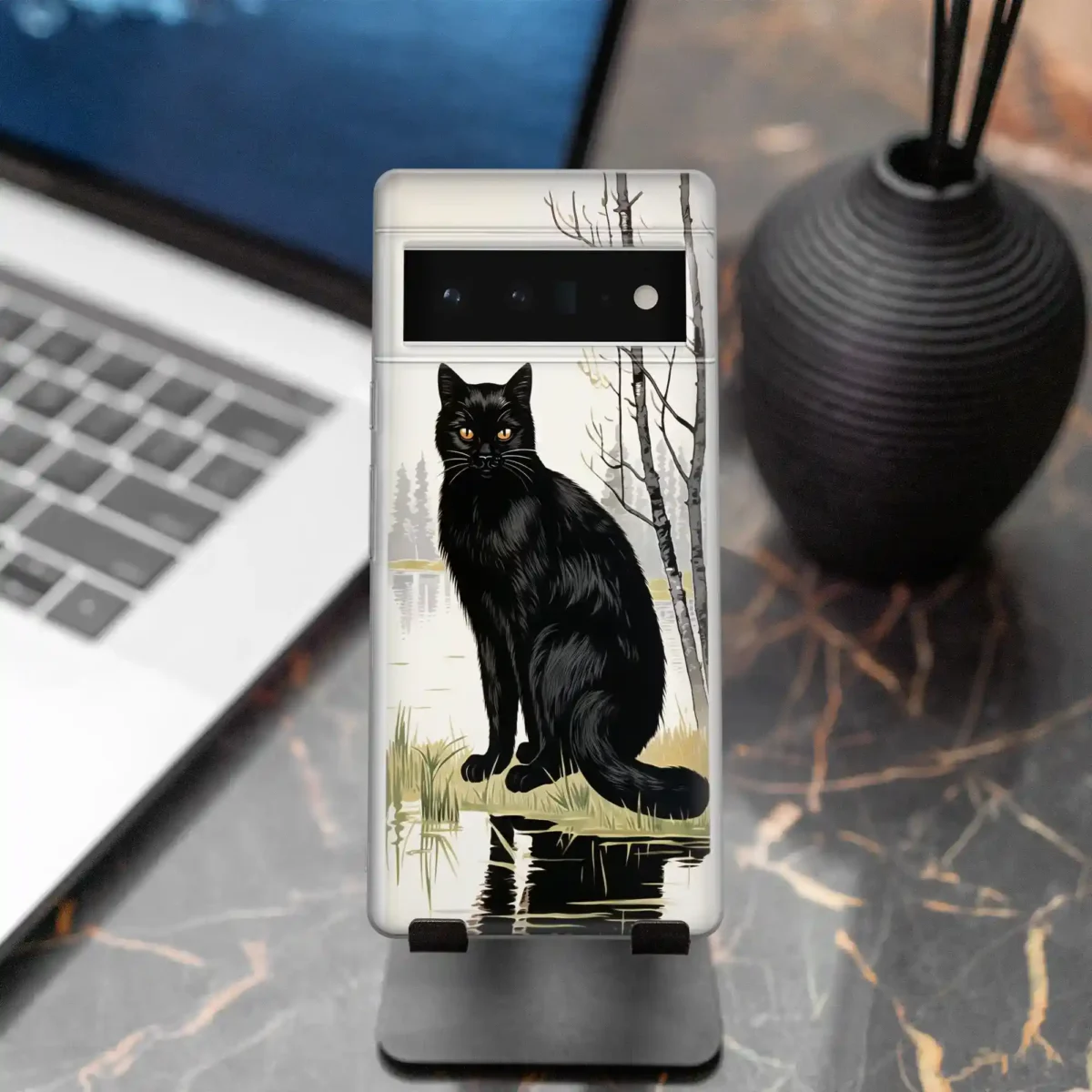 Black Adorable︱Cat Phone case seven copy