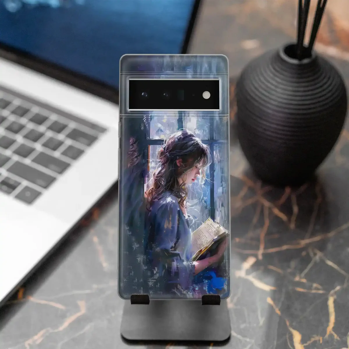 Woman Book Lovers︱Book Phone case seven copy