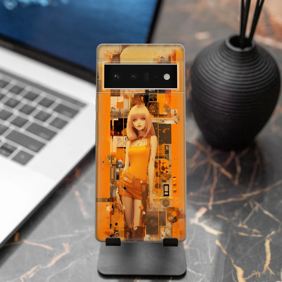 Aesthetic Orange︱Collage Phone case seven copy