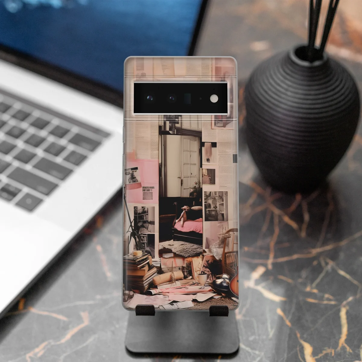 Aesthetic pink︱Collage Phone case seven copy