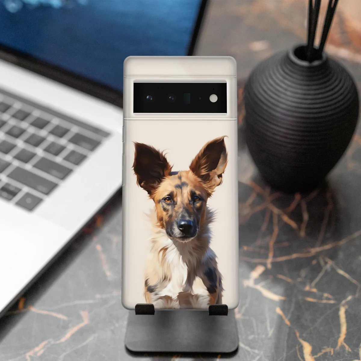 Boho Pet Portrait︱Dog Phone case seven copy