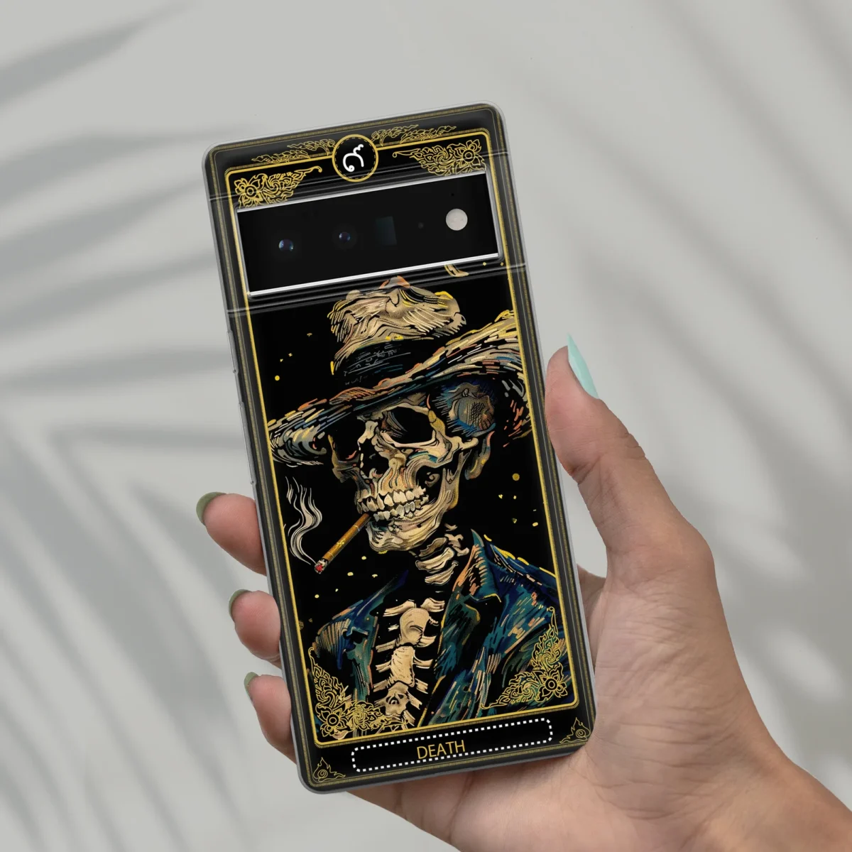 Skeleton︱Tarot Card Phone case six copy