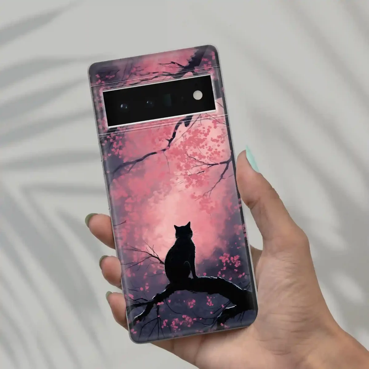 Cherry Blossom Kitty︱Cat Phone case six copy