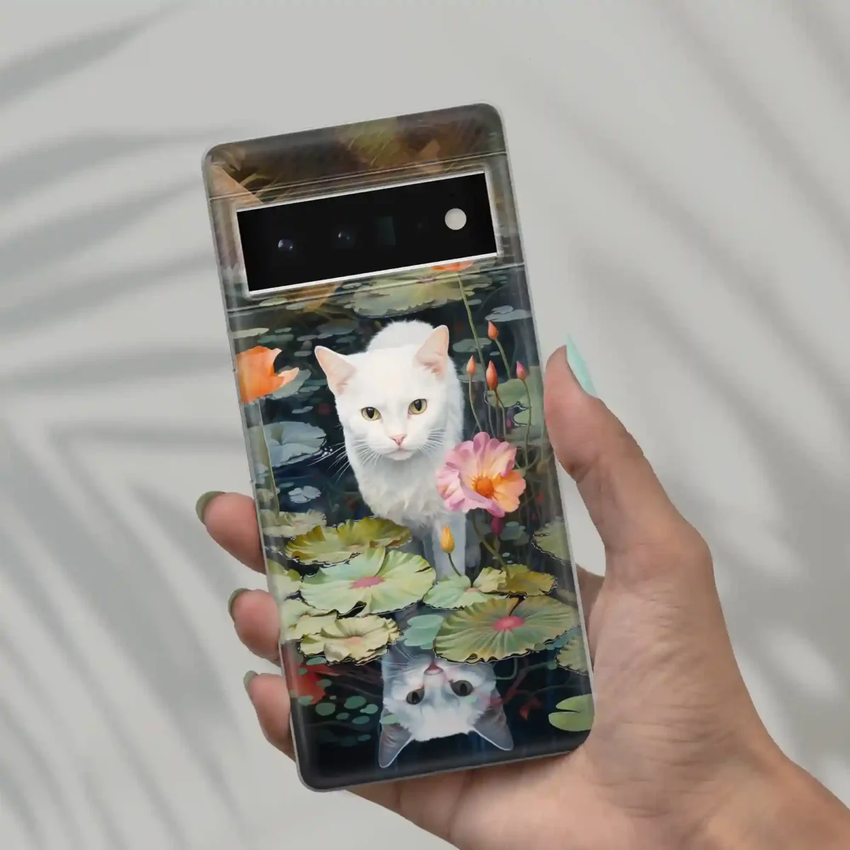 White︱Cat Phone case six copy