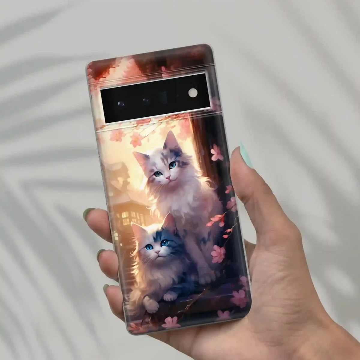 Lilies and ︱Cat Phone case six copy