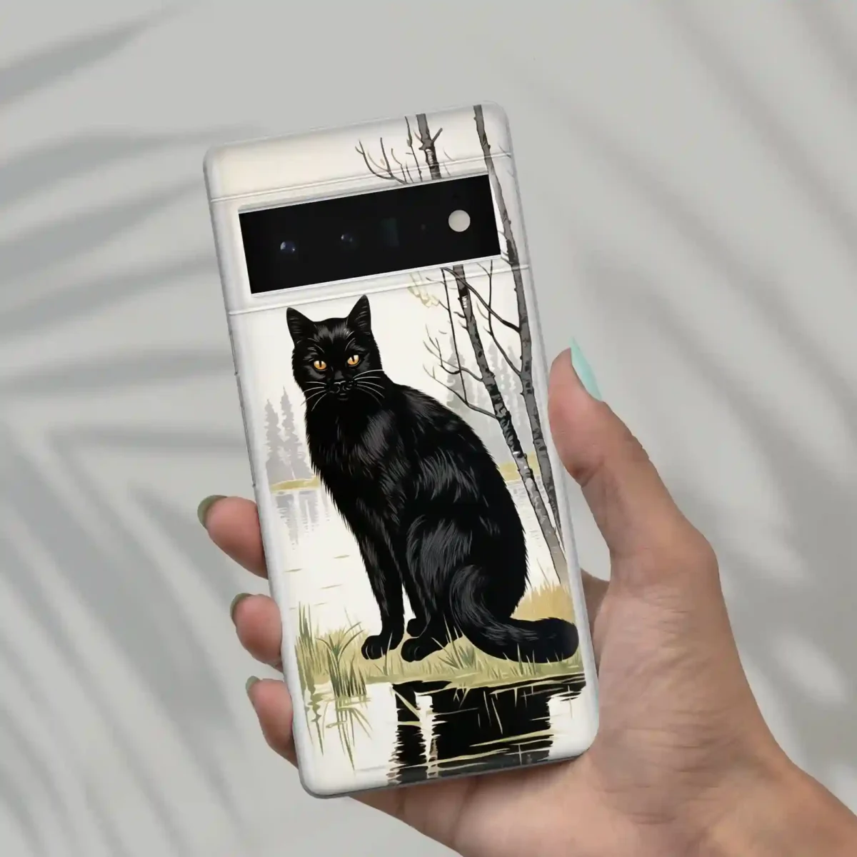 Black Adorable︱Cat Phone case six copy