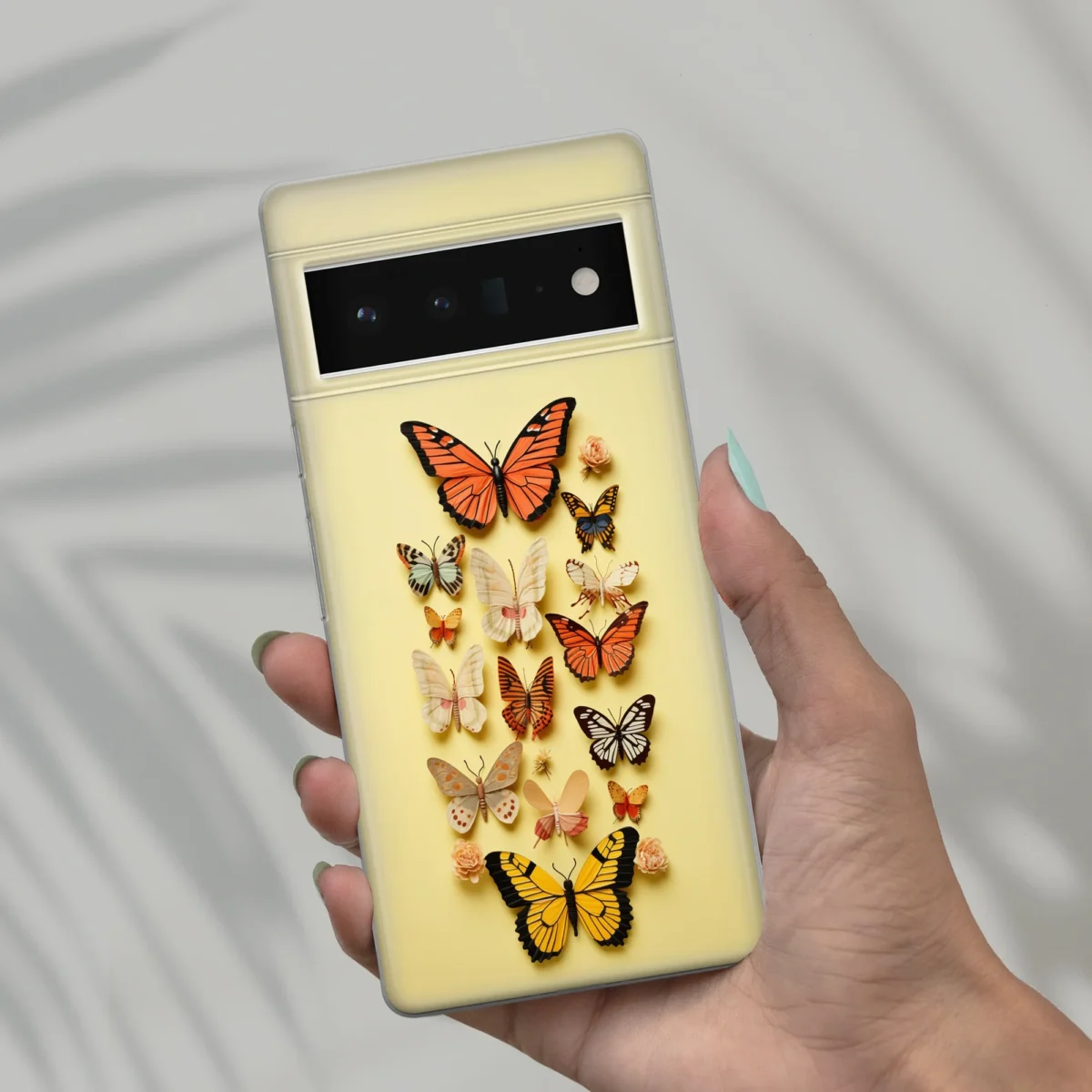 Yellow︱Butterfly Phone case six copy