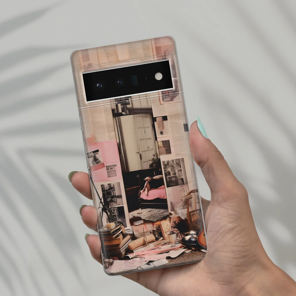 Aesthetic pink︱Collage Phone case six copy